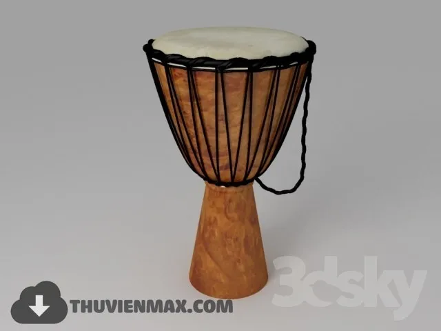 Decoration 3D Models – Musical Instrument 023