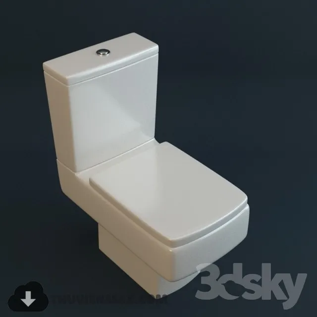 Decoration – Toilet & Bidet 3D Models – 002