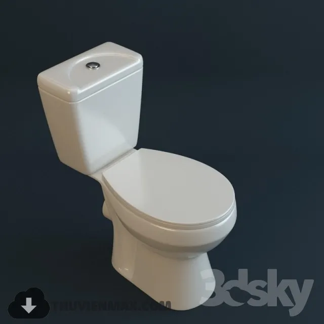 Decoration – Toilet & Bidet 3D Models – 003