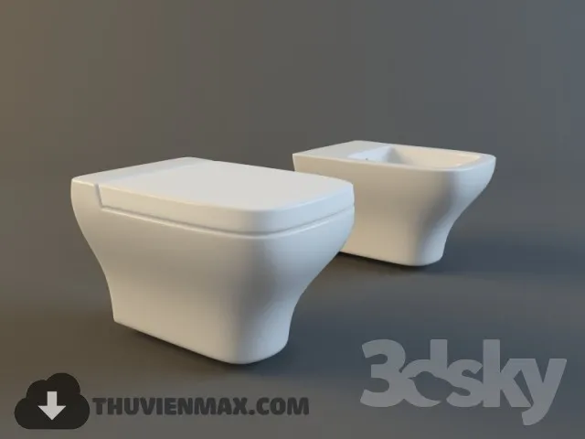 Decoration – Toilet & Bidet 3D Models – 005