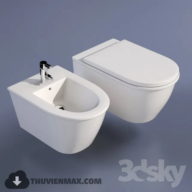 Decoration – Toilet & Bidet 3D Models – 006