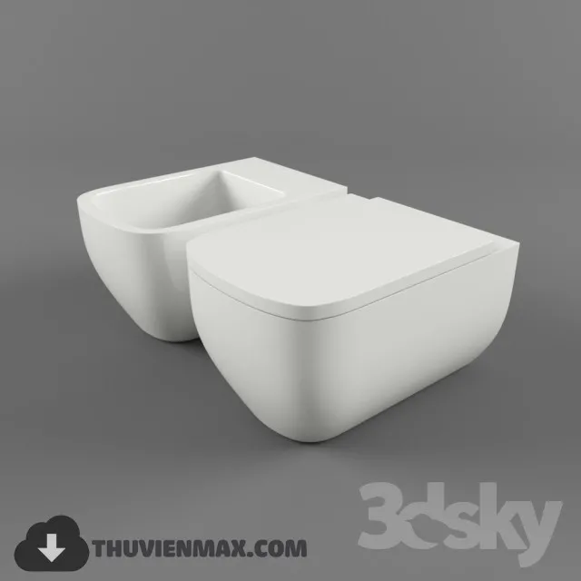Decoration – Toilet & Bidet 3D Models – 016