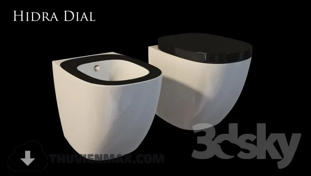 Decoration – Toilet & Bidet 3D Models – 024
