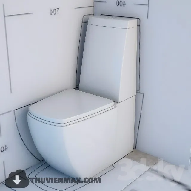 Decoration – Toilet & Bidet 3D Models – 027