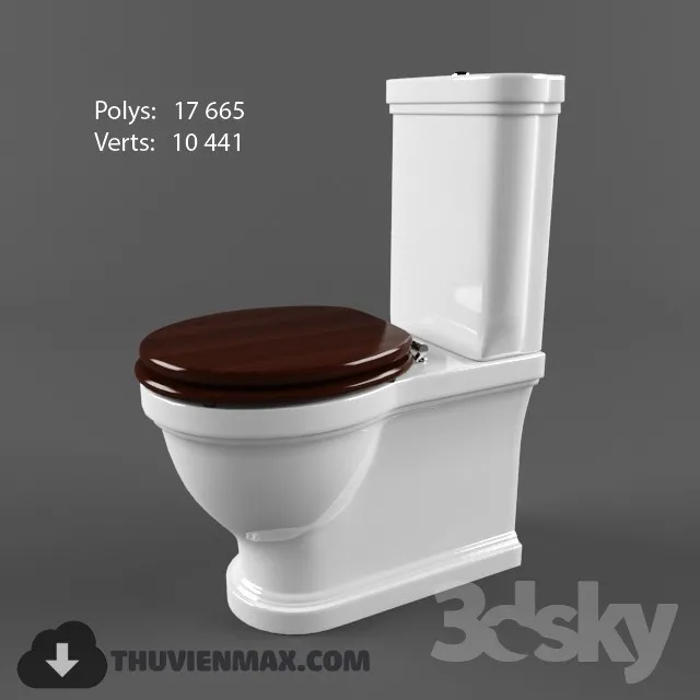 Decoration – Toilet & Bidet 3D Models – 031