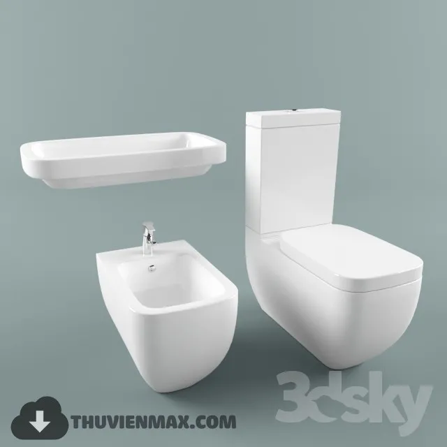 Decoration – Toilet & Bidet 3D Models – 035