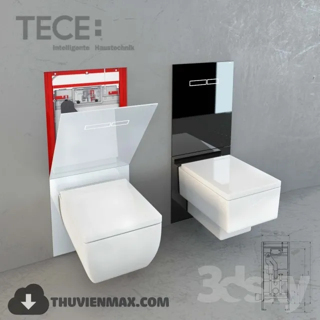 Decoration – Toilet & Bidet 3D Models – 036