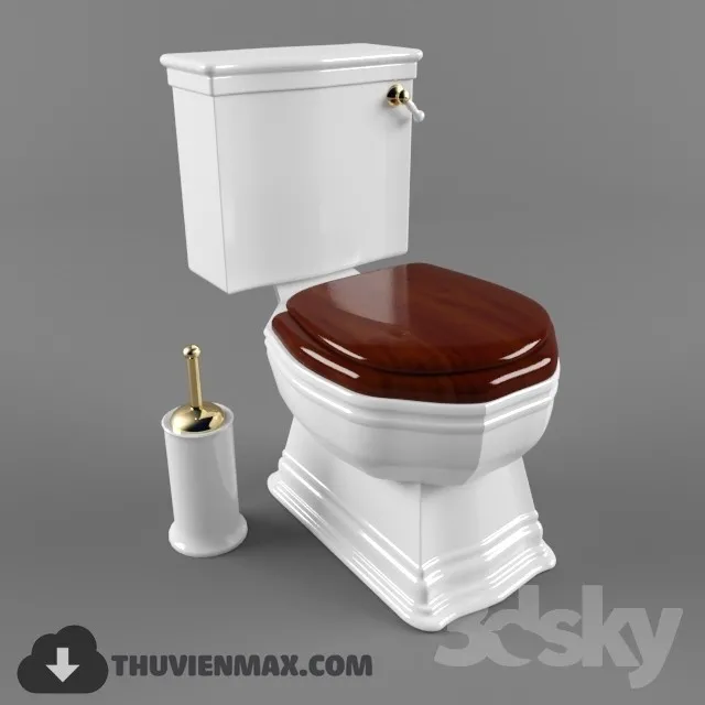 Decoration – Toilet & Bidet 3D Models – 041