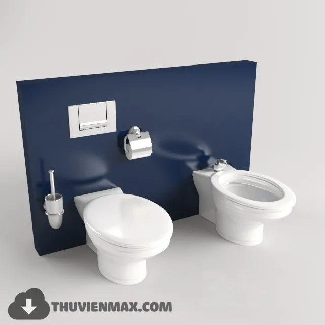 Decoration – Toilet & Bidet 3D Models – 052