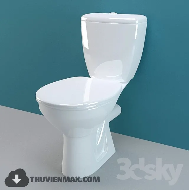 Decoration – Toilet & Bidet 3D Models – 053