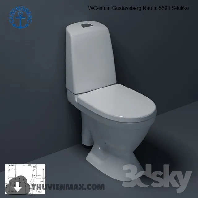 Decoration – Toilet & Bidet 3D Models – 059
