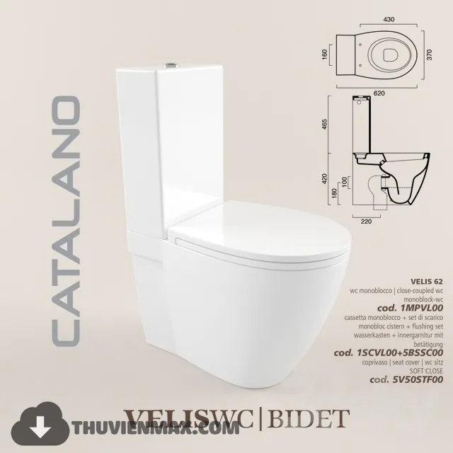 Decoration – Toilet & Bidet 3D Models – 060