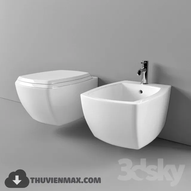 Decoration – Toilet & Bidet 3D Models – 061