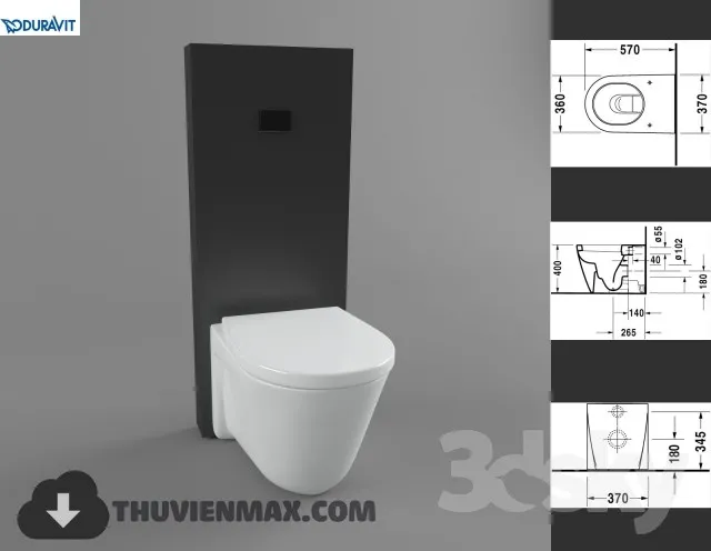 Decoration – Toilet & Bidet 3D Models – 063