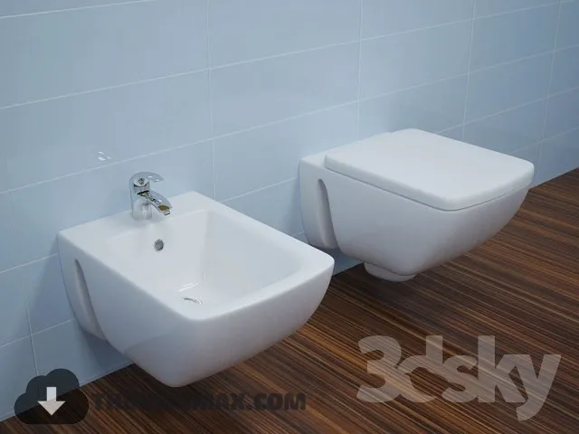 Decoration – Toilet & Bidet 3D Models – 067