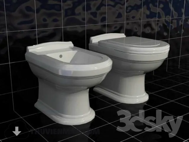 Decoration – Toilet & Bidet 3D Models – 070