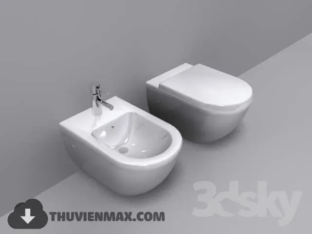 Decoration – Toilet & Bidet 3D Models – 072