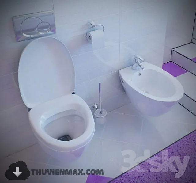 Decoration – Toilet & Bidet 3D Models – 073