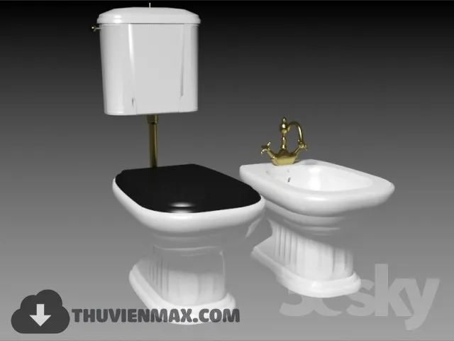 Decoration – Toilet & Bidet 3D Models – 074