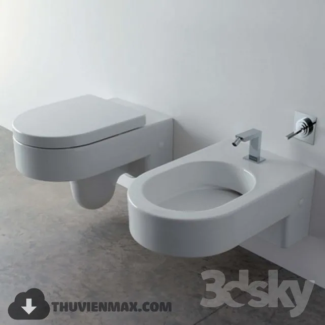 Decoration – Toilet & Bidet 3D Models – 075
