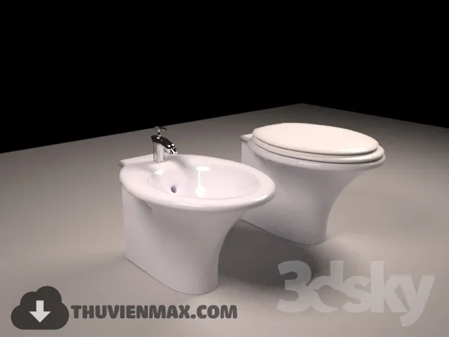 Decoration – Toilet & Bidet 3D Models – 076