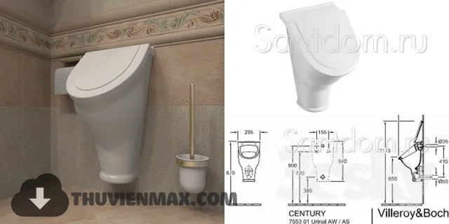 Decoration – Toilet & Bidet 3D Models – 077