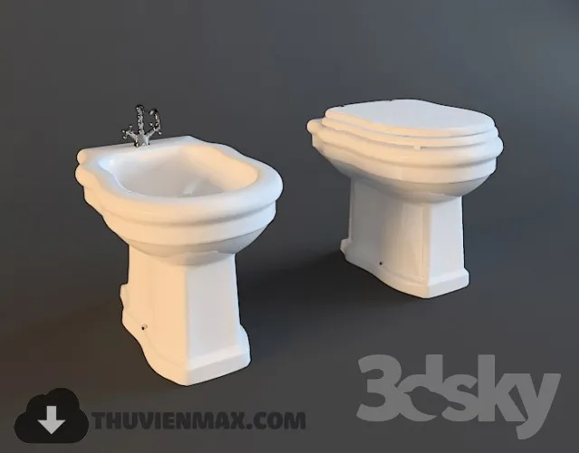 Decoration – Toilet & Bidet 3D Models – 086