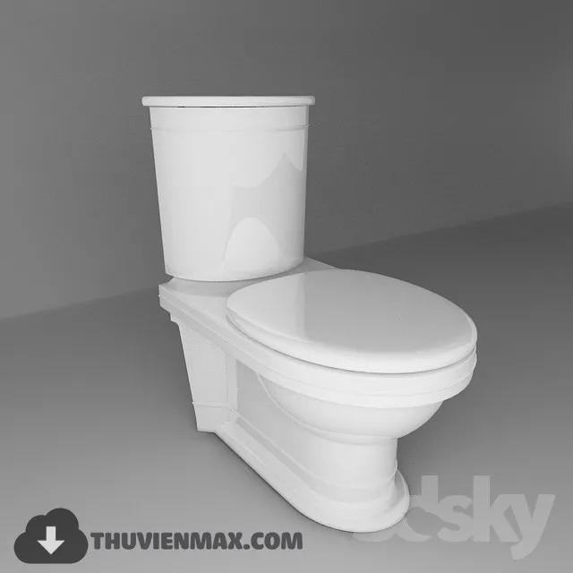 Decoration – Toilet & Bidet 3D Models – 087