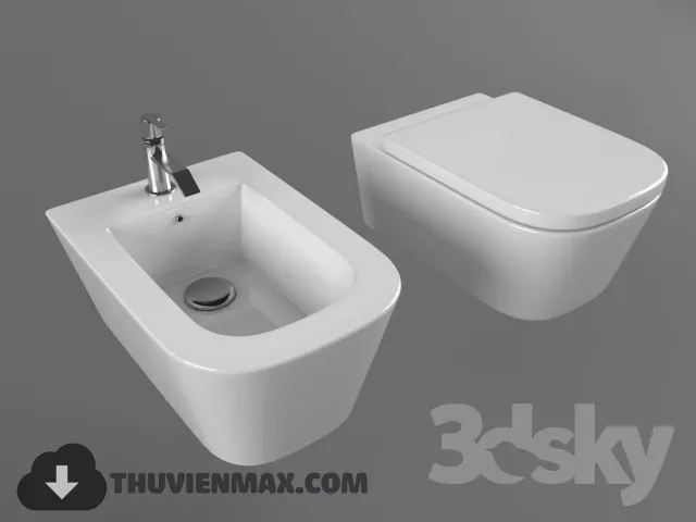Decoration – Toilet & Bidet 3D Models – 092