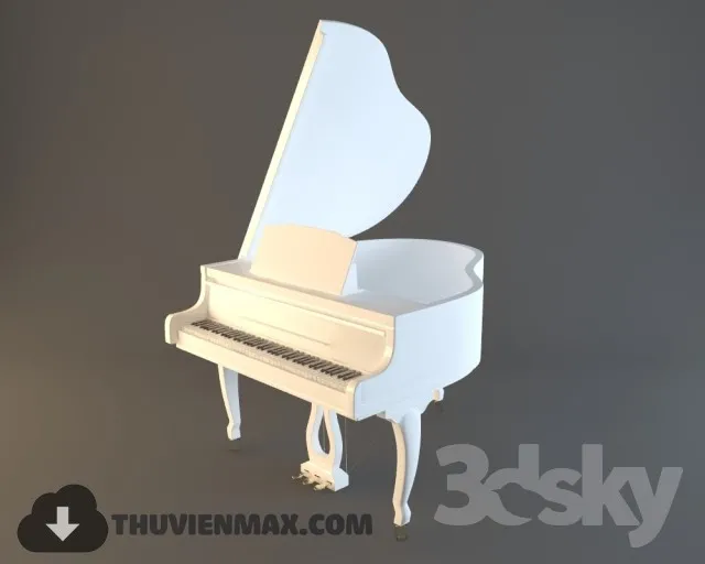 Decoration 3D Models – Musical Instrument 034