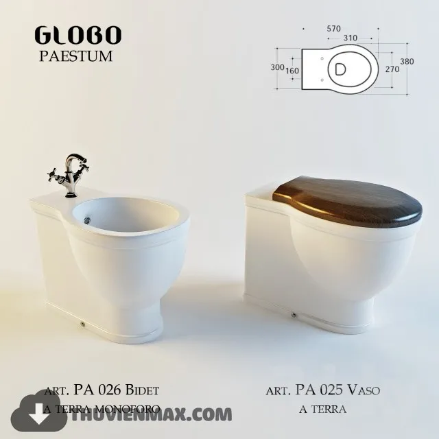 Decoration – Toilet & Bidet 3D Models – 096