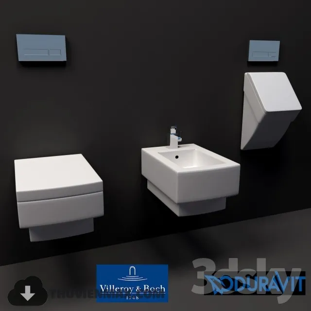 Decoration – Toilet & Bidet 3D Models – 106