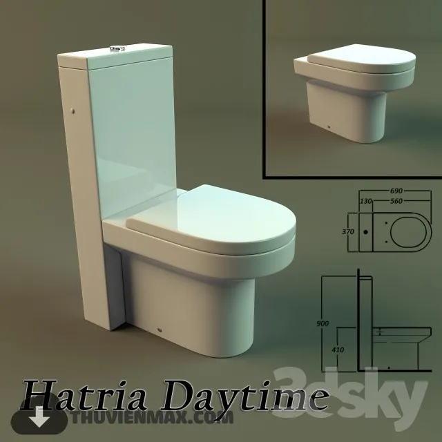 Decoration – Toilet & Bidet 3D Models – 109