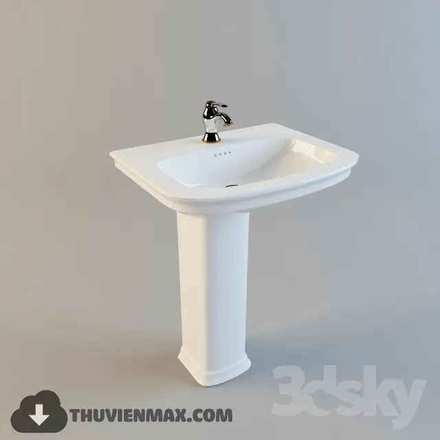 Decoration – Wash basin 3D Models – 001