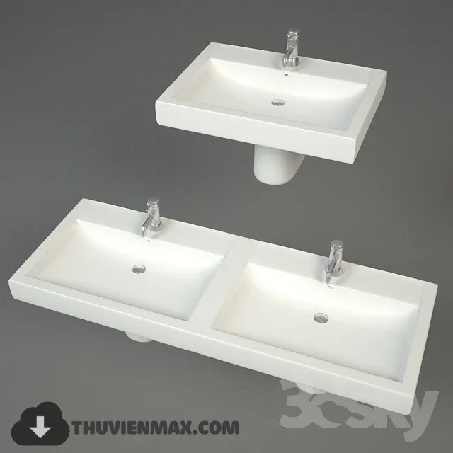 Decoration – Wash basin 3D Models – 003