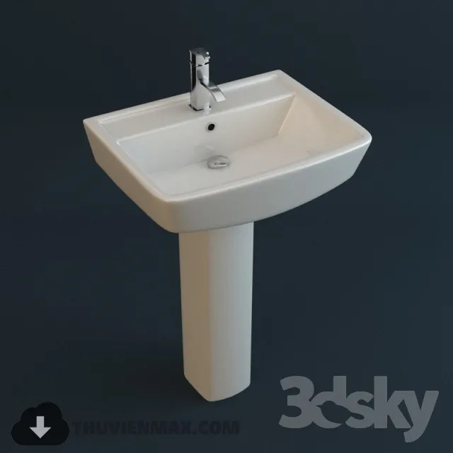 Decoration – Wash basin 3D Models – 007