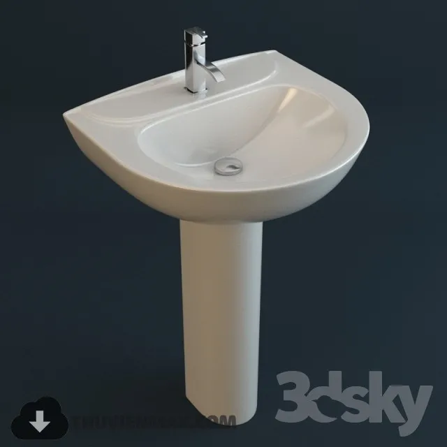 Decoration – Wash basin 3D Models – 008