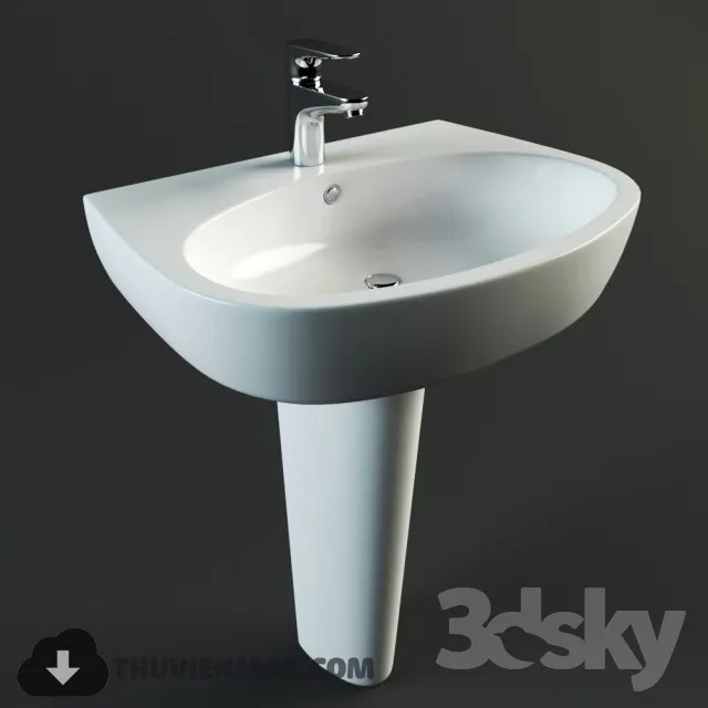Decoration – Wash basin 3D Models – 015