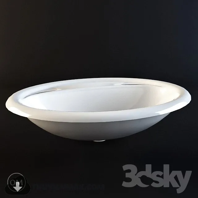 Decoration – Wash basin 3D Models – 023
