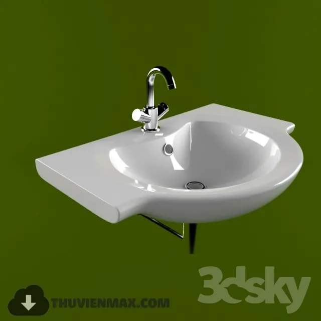 Decoration – Wash basin 3D Models – 043
