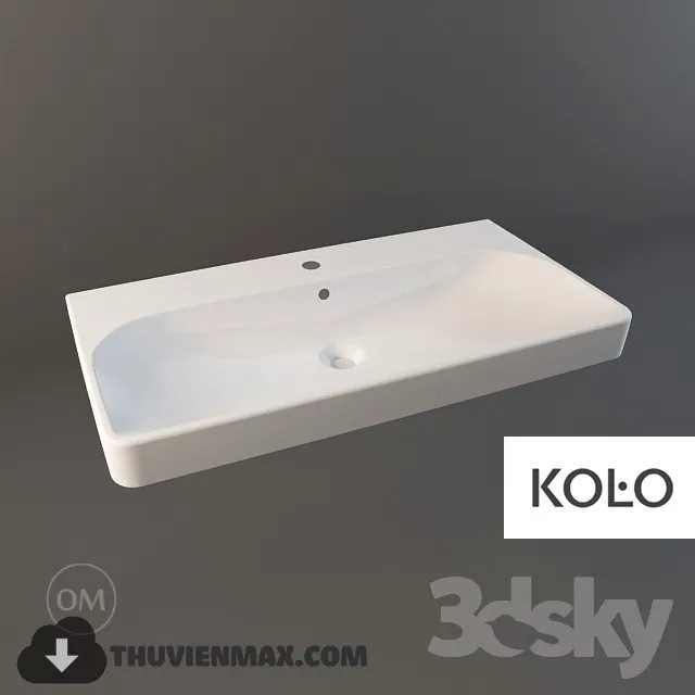 KOLO Countertop sink TRAFFIC 90 cm 3DS Max - thumbnail 3