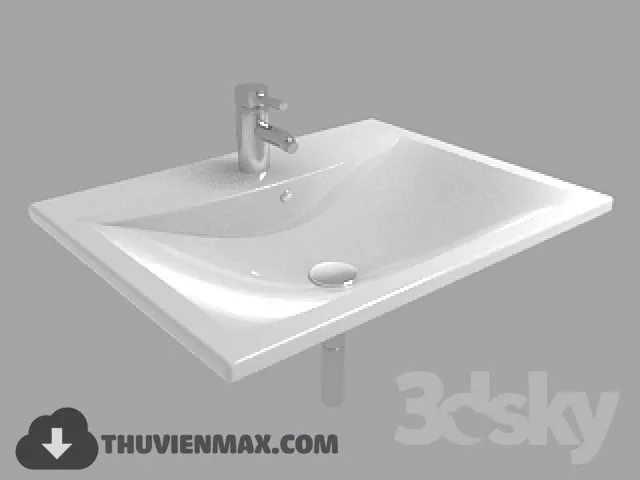 Decoration – Wash basin 3D Models – 077