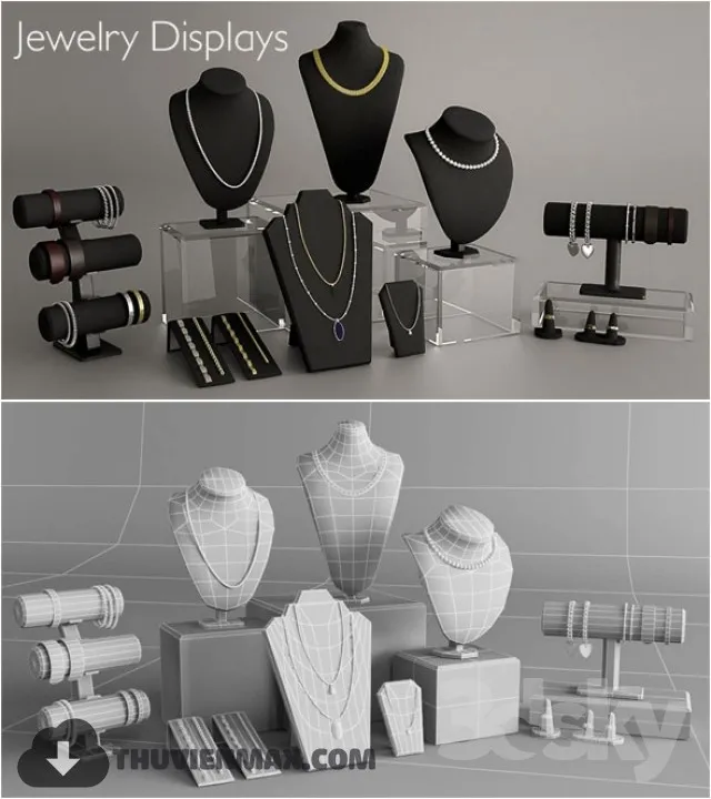 Decoration 3D Models – Shop 068