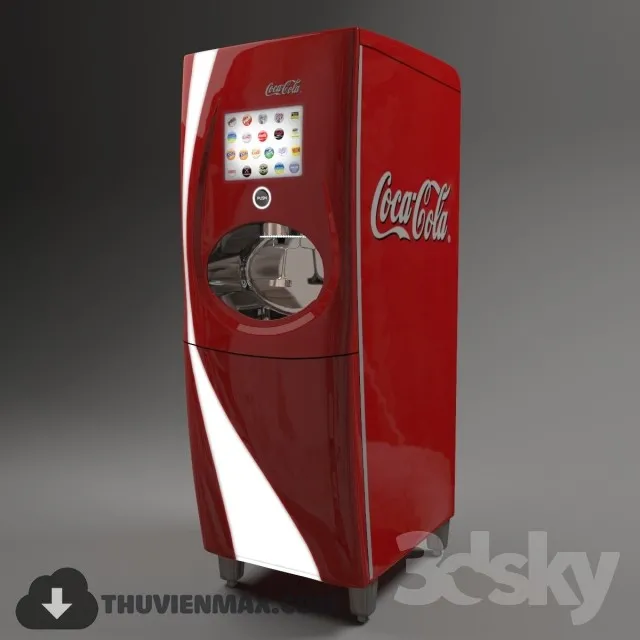 Freestyle Coke dispencer 3DS Max - thumbnail 3