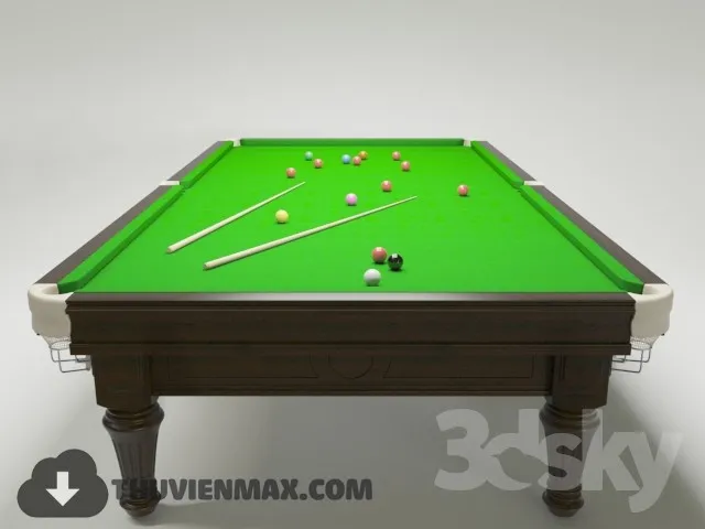 Snooker Table 3DS Max - thumbnail 3
