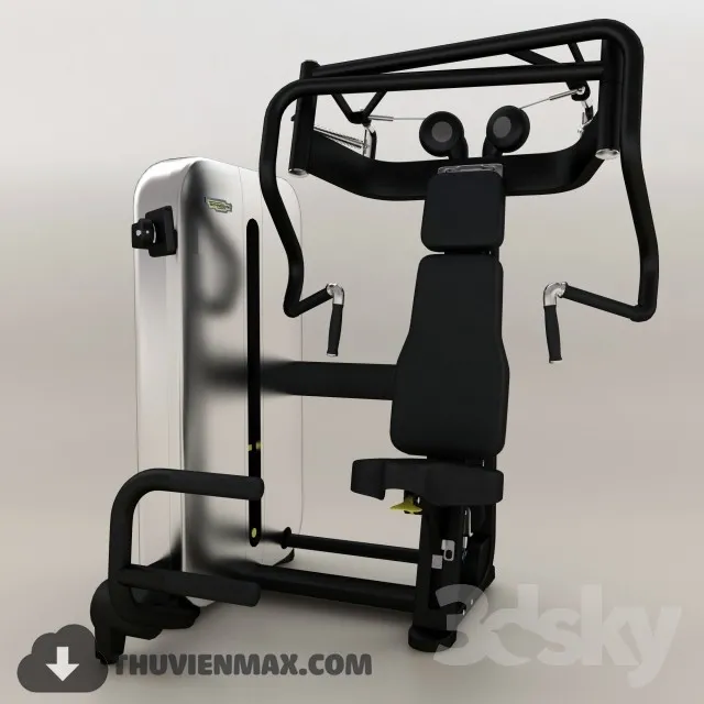 TechnoGym Artis Chest 3DS Max - thumbnail 3