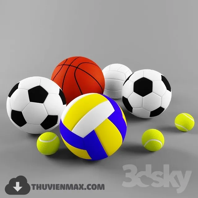 Decoration 3D Models – Sports 039