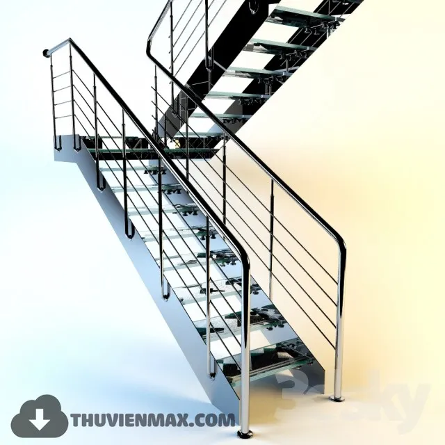 Decoration 3D Models – Staircase 009