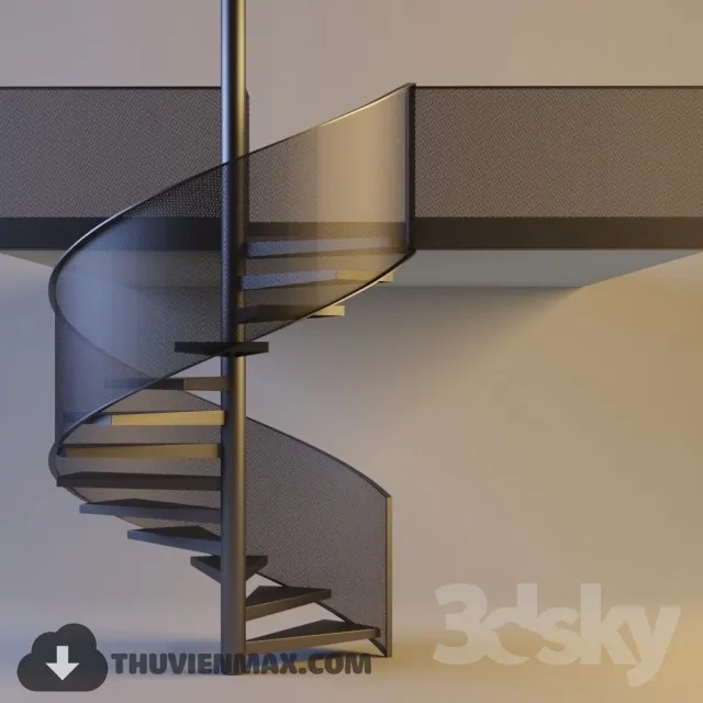 Decoration 3D Models – Staircase 018