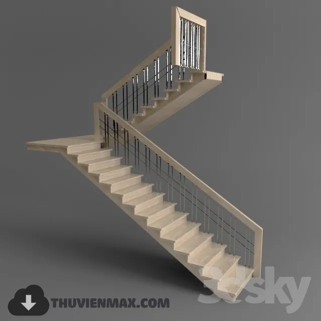 Decoration 3D Models – Staircase 020